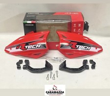 PARAMANI CROSS UNIVERSALI R-TECH ROSSO CON KIT MONTAGGIO