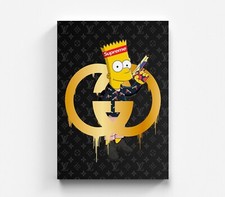 Quadro su tela Simpson