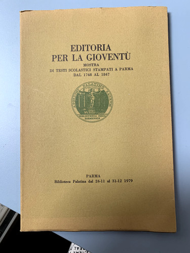 Parma editoria per la - -,