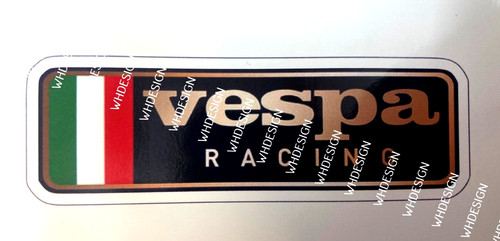 Adesivo vespa scooter stile - adesivo,