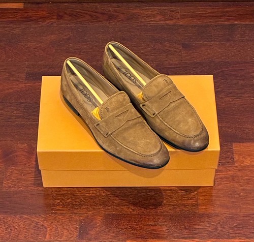 Tod mocassini beige - tod's,