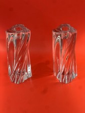 Baccarat Coppia Di Candeliere