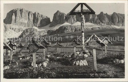Passo pordoi cimitero militare - passo,