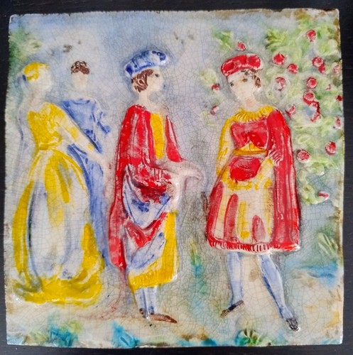 Mattonella ceramica maiolica - ceramica,