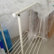 Appendiabiti per camera, bianco, elegante, facilmente manovrabile, resistente