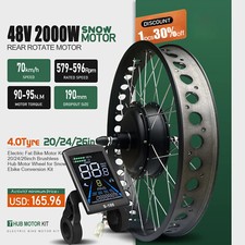 Bici Elettrica Neve 48V 2000W