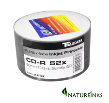 50 dischi CD-R bianchi