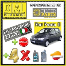 KIT TAGLIANDO 4PZ FILTRI+4LT