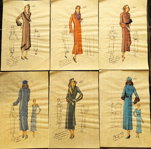 Sei modelli moda anni 30 - moda, '30