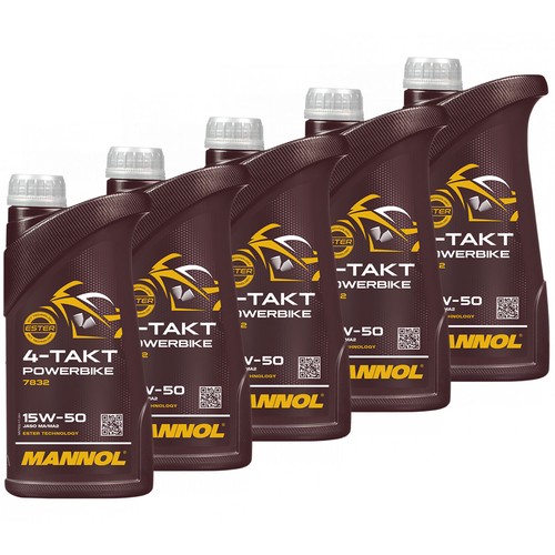 Olio motore mannol 15w 1 - mannol, 5x