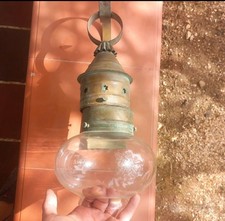 lume da muro in rame 