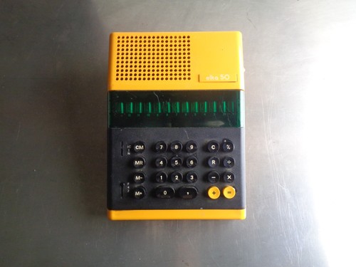 Calcolatrice vfd bulgara elka - calcolatrice,