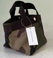 Herve Chapelier 701W Borsa donna mimetica, marrone nuova dal Giappone