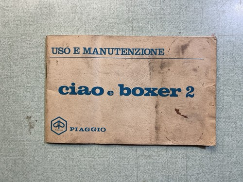 Piaggio ciao boxer - ciao, 2