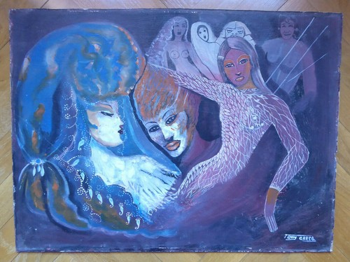 Quadro vintage anni 80 - vintage,
