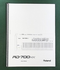 Roland RD-700NX Owner's