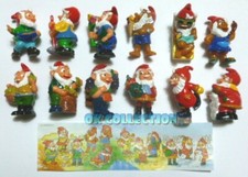 KINDER FERRERO _ I NANI E LE STAGIONI 1998 _ serie completa 12 sorpresine