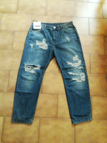 Twin twinset jeans blu - my,