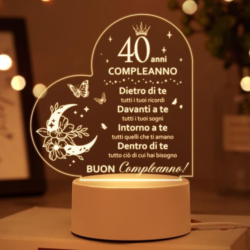 Regalo anni donna uomo 40 - regalo,