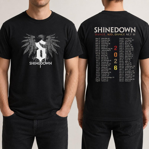 Maglietta shinedown dance - maglietta,