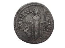 L. Ostilio Saserna. 48 a.C. Denario AR, Roma. 3,51 g / 19,5 mm. 1858