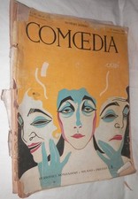 COMEDIA 15 agosto 1925 Mostra teatrale Monza fabbrica dei Piavoli Teatri d Arte