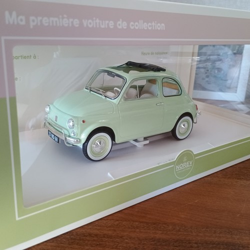 Fiat 500 light green - green, 1968