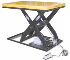 PIATTAFORMA ELETTRICA OLEODINAMICA DI SOLLEVAMENTO A PANTOGRAFO 1500 KG 1220x915