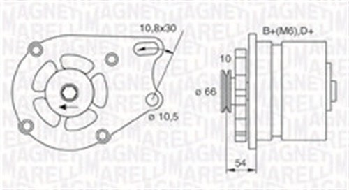 Alternatore magneti marelli - magneti,