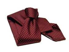 Cravatta Sette Pieghe bordeaux
