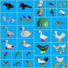 Playmobil - uccellini bestiame piume - vari animali a scelta - fattoria zoo animale