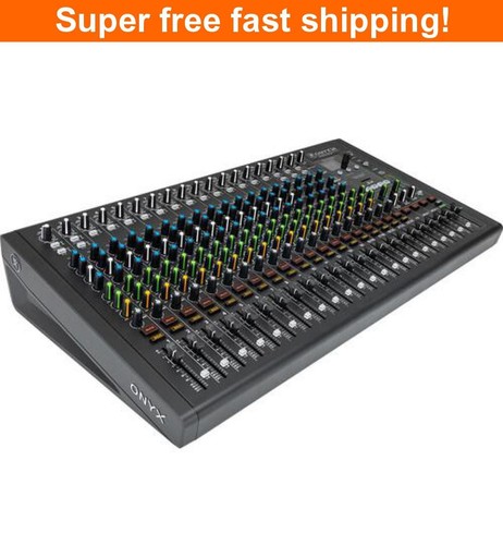 Mackie onyx24 mixer analogico - mixer,