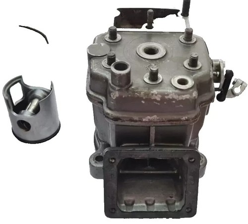 Testata cilindro pistone - e,