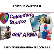 LOTTO 9 CALENDARI CARABINIERI + 2 VINTAGE DA COLLEZIONE VARI ANNI 2002-2013