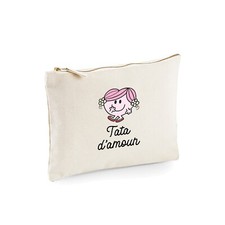 Pochette 100% Cotone. TATA D AMOUR CUORE