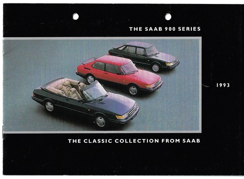 Brochure vendita saab 900 1993 - saab,
