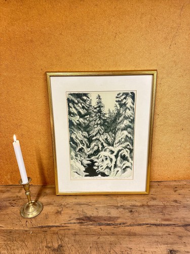 Winter wonderland litografia - -,