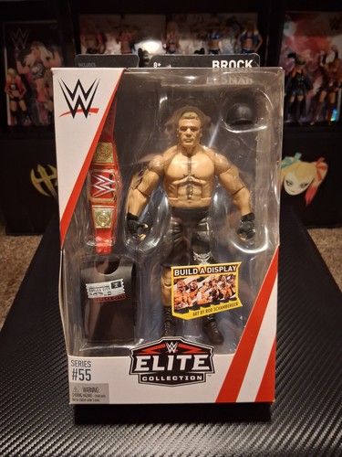 Wwe elite serie brock - wwe,