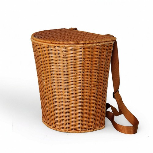 Zaino vimini con spallacci - in,