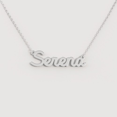 Collana nome donna - nome, acciaio