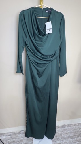 Tuta zara verde larga gamba - tuta,