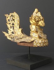 Antico Uccello Hansa IN Legno