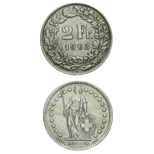 Svizzera franchi 1963 - 2,