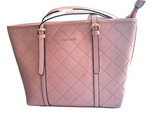 Ecopelle borsa mano cipria - a,