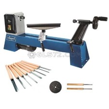 TORNIO DA LEGNO DM500T SCHEPPACH + KIT 8 SGORBIE SCALPELLI