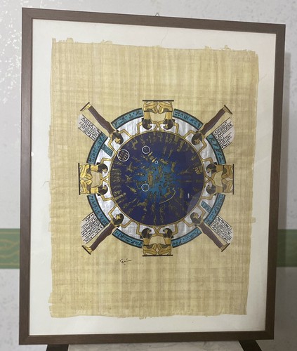 Quadro tela papiro - papiro, originale