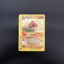Pokemon Card Dugtrio 10/165 Reverse Holo Expedition ENG Inglese Near Mint