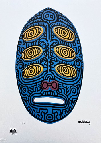 Keith haring maschera - keith,