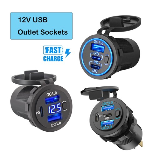 12v usb presa auto - presa, c