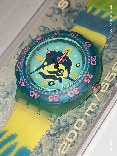 Swatch scuba 1993 swordfish - swatch,